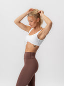 Lucy Sports Bra White