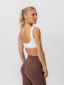 Lucy Sports Bra White