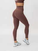 Zoe Tights Brown Umber