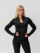 Zoe Zip Jacket Black