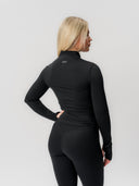 Zoe Zip Jacket Black